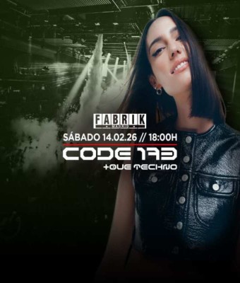 CODE 173 con Amelie Lens en Fabrik en Madrid
