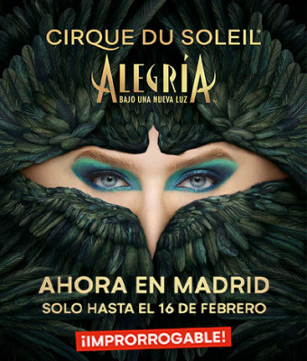 Alegría Circo du Soleil Madrid