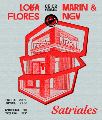  Satriales con LokaFlores + Marin & NGV en Murcia