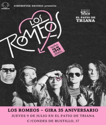 LOS ROMEOS - GIRA 35 ANIVERSARIO en Sevilla
