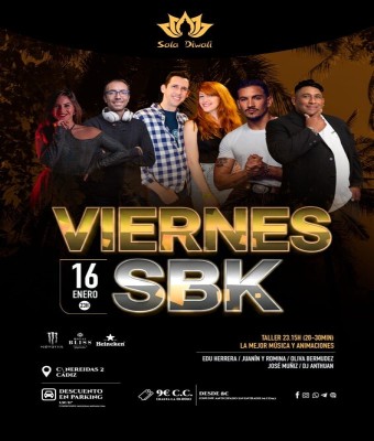 VIERNES SBK 16 enero 2026 en Cádiz