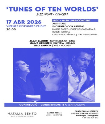‘TUNES OF TEN WORLDS’ Jazz Night  en Balears, Illes