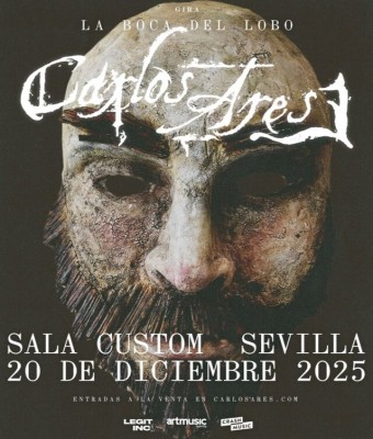 CONCIERTO DE CARLOS ARES - SEVILLA - SALA CUSTOM - SÁBADO 20 DE DICIEMBRE