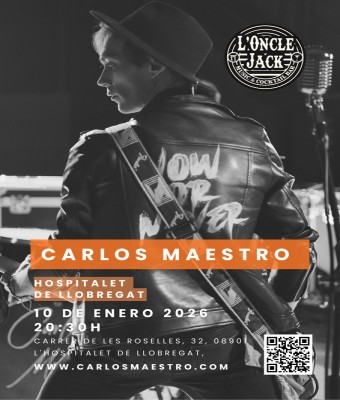 Concierto Carlos Maestro - Oncle Jack 2026 en Barcelona