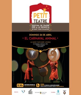 PETIT TEATRE - CARNAVAL ANIMAL en Alicante