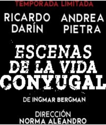 Escenas De La Vida Conyugal - Madrid en MADRID