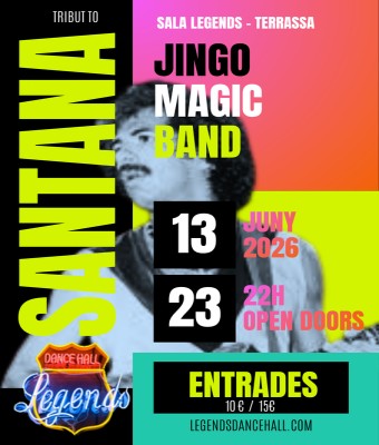SANTANA – JINGO MAGIC BAND en Barcelona