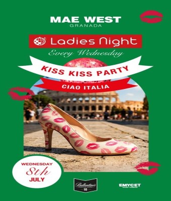 Discoteca Mae West Granada - Miércoles 8 Julio de Ladies Night