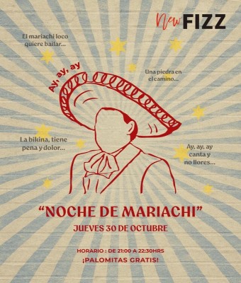 Noche de Mariachi en el New Fizz en Barcelona