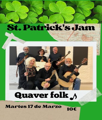 “St. Patrick's Folk Jam” - QUAVER FOLK en Madrid