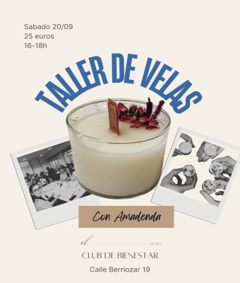 Taller de Velas Club de Bienestar  en Navarra