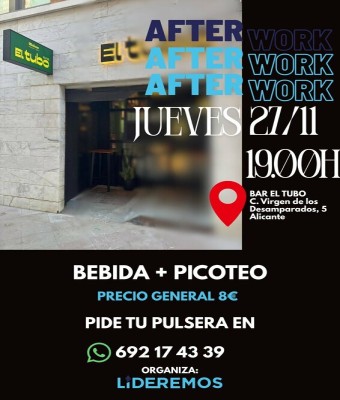 Lideremos Afterwork Alicante en Alicante/Alacant