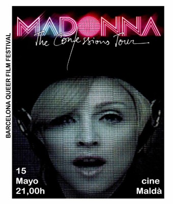 Proyección “CONFESSIONS TOUR” de Madonna  en Barcelona