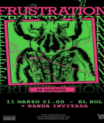 Frustration + Playa Espectral  en Madrid