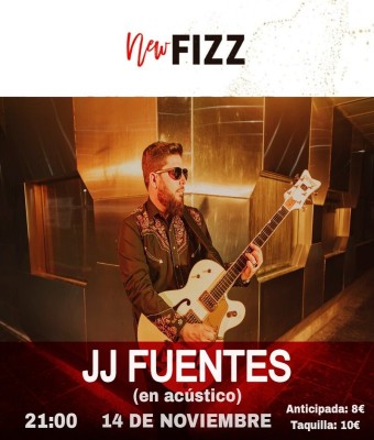JJ Fuentes en Sala New Fizz en Barcelona