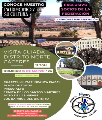Paseo Alto en Cáceres