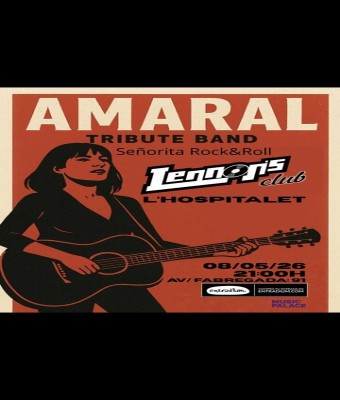 Tributo Amaral en Barcelona