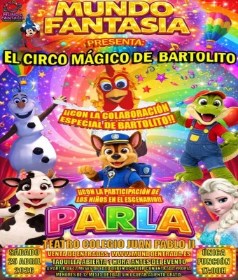 EL CIRCO MÁGICO DE BARTOLITO EN PARLA en Madrid