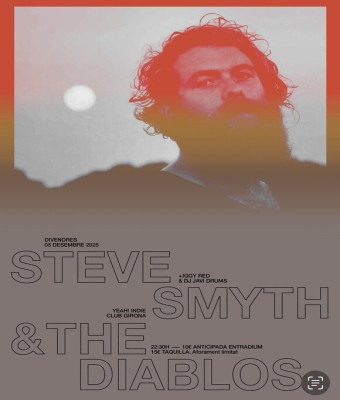 Steve Smyth & the Diablos + Iggy Red en Girona