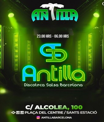 ANTILLA SALSA BARCELONA - VIERNES 19 JUN26