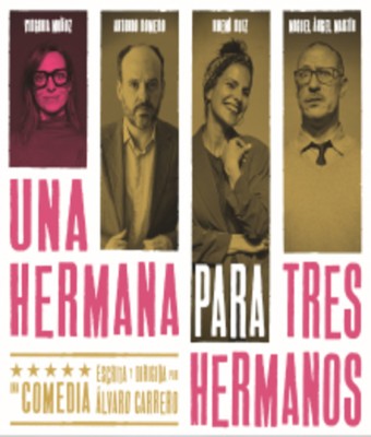 Una hermana para tres hermanos en MADRID