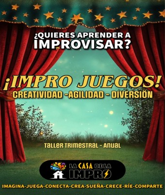 ¡IMPRO JUEGOS!- Trimestral JUEVES 19:15 en Barcelona