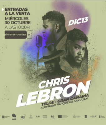 CHRIS LEBRON EN CONCIERTO