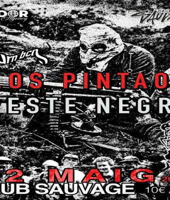 LOS PINTAOS + PESTE NEGRA en Barcelona