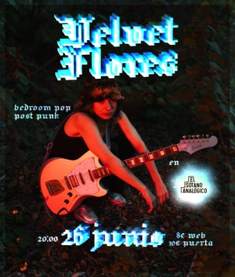Concierto de Velvet Flores en El Sótano Analógico en Palmas, Las