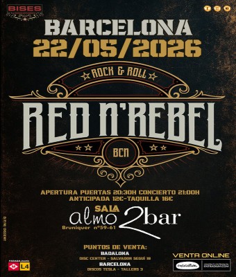 RED N REBEL EN CONCIERTO - BARCELONA