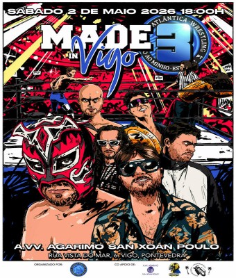 Atlántica Wrestling - Made in Vigo 3 en Pontevedra