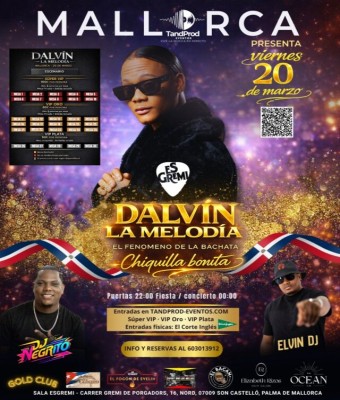 DALVIN LA MELODIA EN MALLORCA en Illes Balears