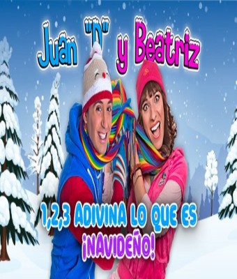 1, 2, 3 Adivina lo Que Es ¡Navideño! - Juan "D" y Beatriz en Madrid