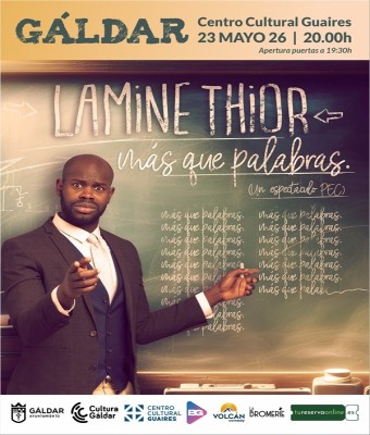 MÁS QUE PALABRAS - LAMINE THIOR en Gran Canaria