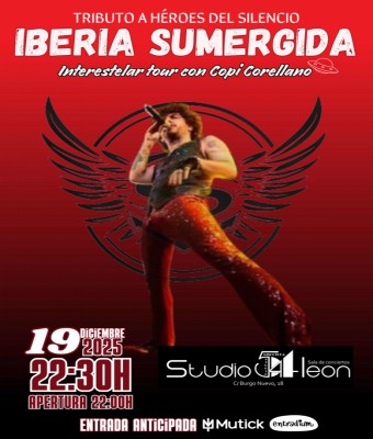 Iberia Sumergida con Copi Corellano en León - Studio 54