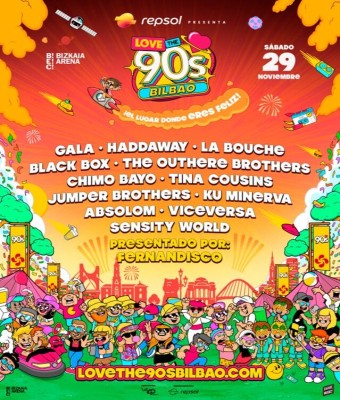 Love the 90's Bilbao 2025 en Vizcaya