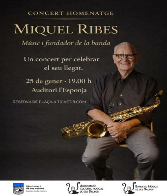 Concert homenatge a Miquel Ribes_Ses Salines en Balears, Illes