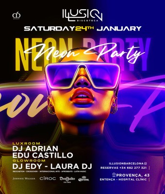 ILLUSION · NEON PARTY en Barcelona