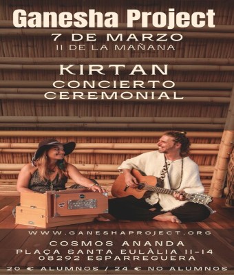 Ganesha Project en Cosmos Ananda en Barcelona