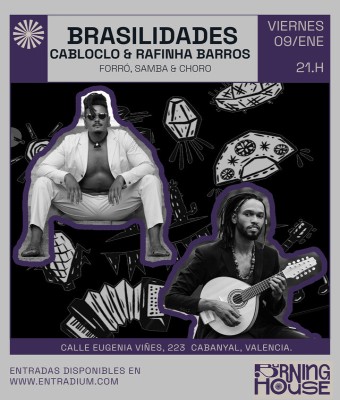 BRASILIDADES: Cabloclo & Rafinha Barros en Valencia/València