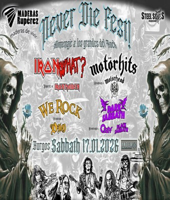 Entradas con descuento para Never Die Fest en Burgos