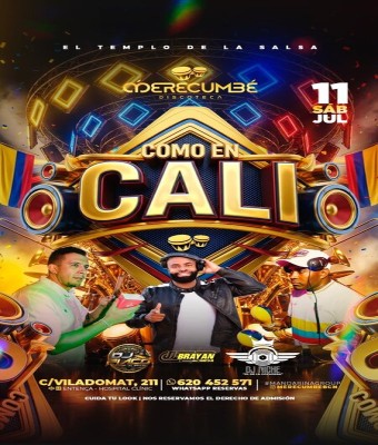 MERECUMBÉ · SÁBADO 11 JUL26  en Barcelona