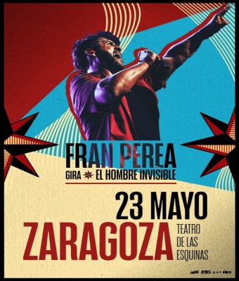 Fran Perea “El hombre invisible” en Zaragoza