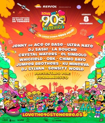 Love the 90's Tenerife 2025 en Santa Cruz de Tenerife