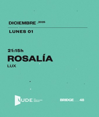 Rosalia, LUX (listening session) en Barcelona