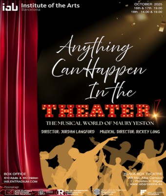ANITHING CAN HAPPEN IN THE THEATER - IAB Musical Theatre Performance en Barcelona