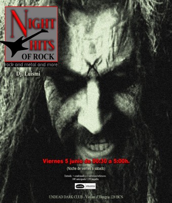 NIGHT HITS OF ROCK en Barcelona