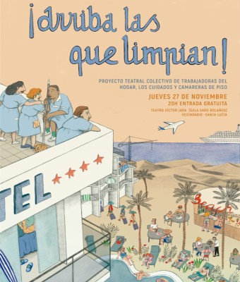 ¡ARRIBA LAS QUE LIMPIAN! en Gran Canaria