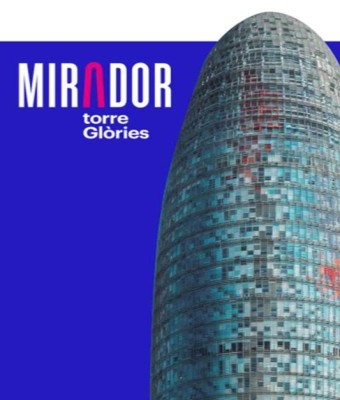 Mirador torre Glòries en Barcelona