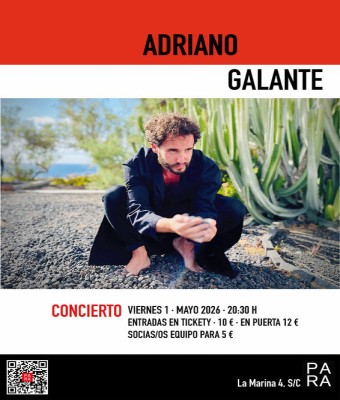 ADRIANO GALENTE · Concierto en Santa Cruz de Tenerife